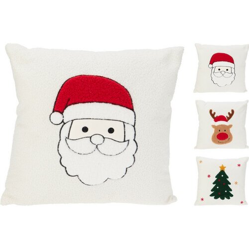Vianočný vankúšik Cute Santa, 45 x 45 cm