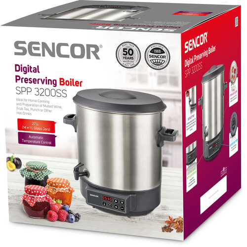 Sencor SPP 3200SS nyomástartó edény, rozsdamentesacél