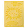 Babyhandtuch Sun yellow, 30 x 50 cm