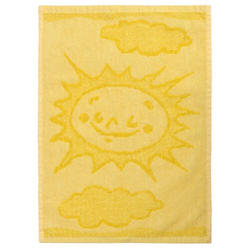 Babyhandtuch Sun yellow, 30 x 50 cm