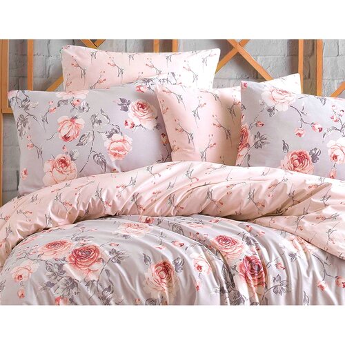 BedTex Baumwollbettwäsche Maison Rosa, 220 x 200 cm, 2 Stück 70 x 90 cm