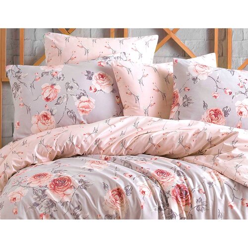 BedTex Maison pamut ágyneműhuzat rózsaszín, 220 x 200 cm, 2 db 70 x 90 cm