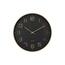 Karlsson 5973BK design ceas de perete negru,diametru 40 cm