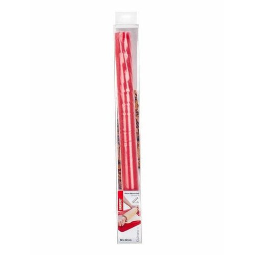 Banquet Силіконовий килимок для тіста з мірною шкалою Culinaria Red 50 x 40 см