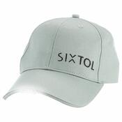 Sixtol Kšiltovka s LED světlem B-CAP 25lm, USB, uni, zelená