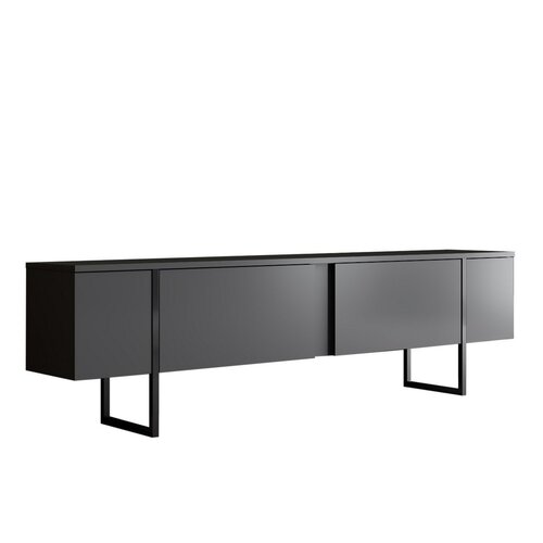 Măsuță TV Luxe Anthracite and Black