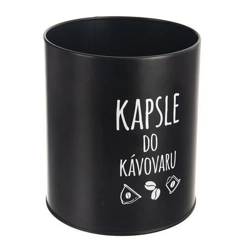 Orion Pločevinka za kapsule za kavni aparat, ČRNA