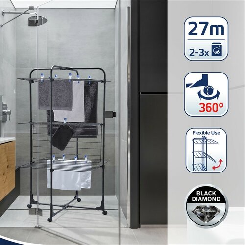 Leifheit Classic Tower 270 FEKETE