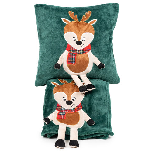 Pătură de Crăciun 4Home Reindeer, 150 x 200 cm