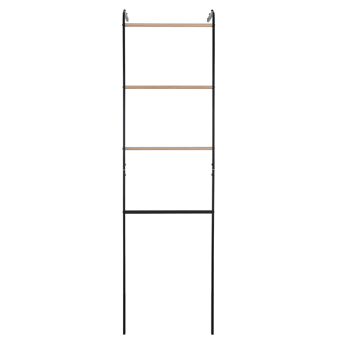 Cuier tip scară BUBY, metal, negru