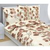 Bellatex Lenjerie de pat din bumbac Zahrada bej,140 x 200 cm, 70 x 90 cm