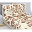 Bellatex Lenjerie de pat din bumbac Zahrada bej,140 x 200 cm, 70 x 90 cm