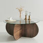 Konferenční stolek Bubble Walnut