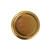 Набір кришок з різьбленням Orion 10 шт. золото,6,6 см