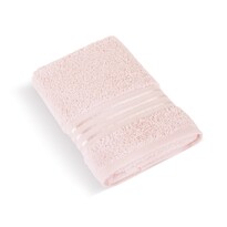 Bellatex Рушник для рук махровий колекція Лінія світло-рожевий, 50 x 100 см