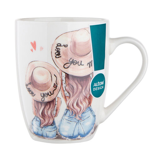 Altom Porcelanasti vrč Love you, 300 ml