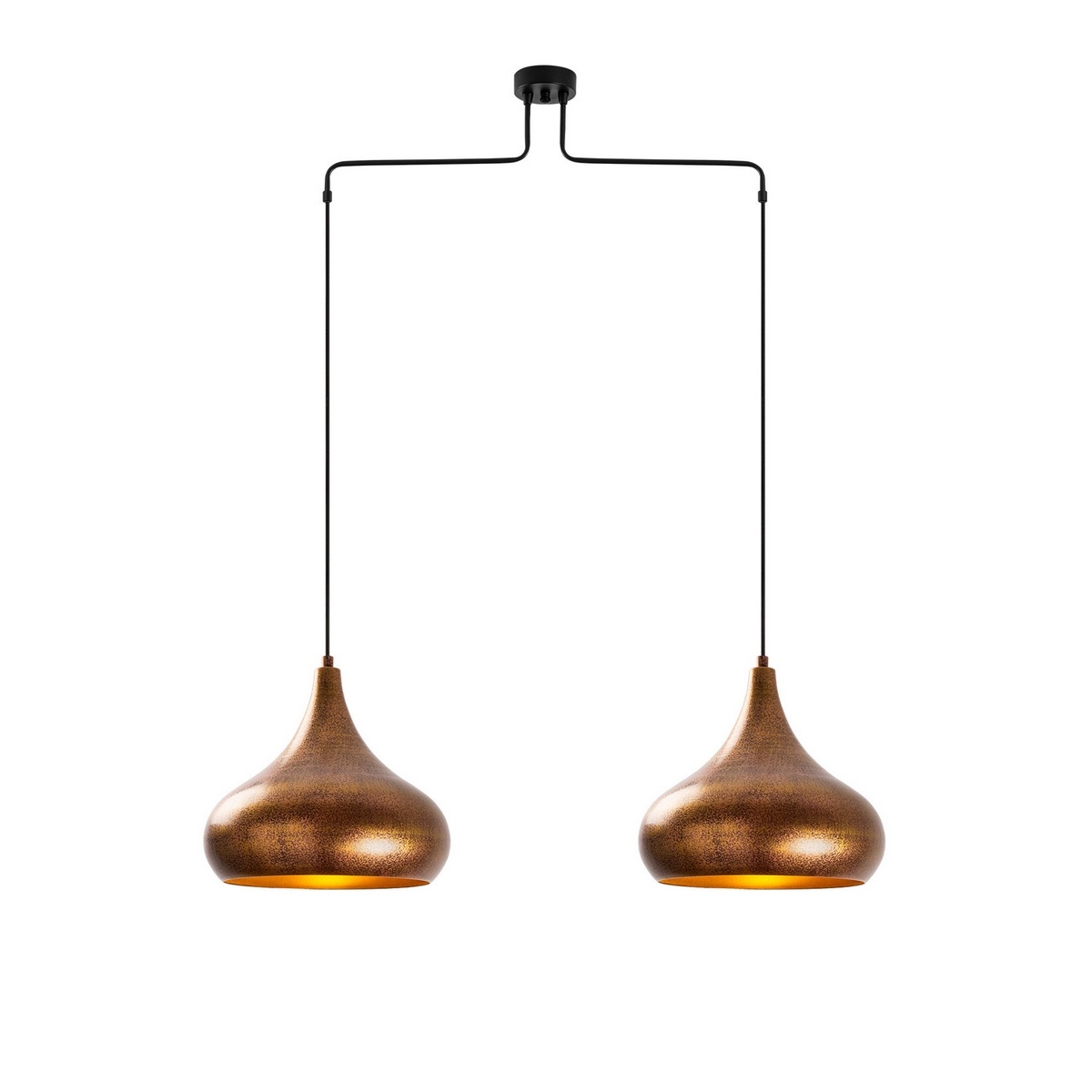 Lampa wisząca Muba - 11551, miedziana