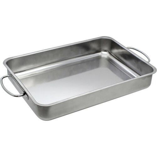 Elo 53435 Basic Blacha do pieczenia ze stali nierdzewnej 34 x 24 x 5,5 cm