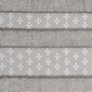 Ručník Vanesa světle šedá, 50 x 90 cm