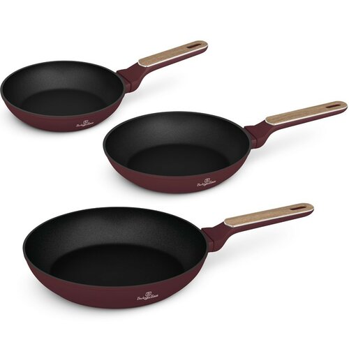 BerlingerHaus Sada pánví s titanovým povrchem Leonardo Nordic, 3 ks