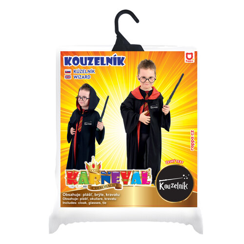 Rappa mantie de magician pentru copii cu glugă șiochelari