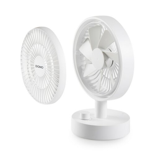 DOMO DO8151 stolní USB aku ventilátor s oscilací