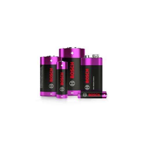 Bosch Baterie D Ultra Alkaline, 2 ks