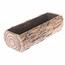 Ghiveci din beton Wooden log maro, 28 x 8 x 11 cm