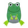 Hugo Frosch Termofor dziecięcy Eco Junior Comfort z motywem żaby, zielony