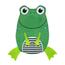 Hugo Frosch Дитячий термофор Eco Junior Comfort з мотивом жаби, зелений
