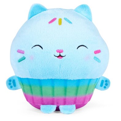Gábinin Varázslatos Házikó Muffin macska 25 cm,kék, plüss