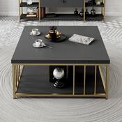 Couchtisch Zenn Anthracite and Gold