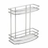 AQUALINE 37014 Chrom line Drahtablage doppelt, silber