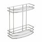 AQUALINE 37014 Chrom line Drahtablage doppelt, silber