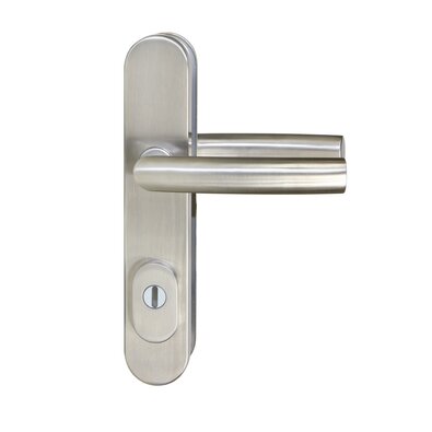 Dverové bezpečnostné kovanie s kľučkou, rozteč 72 mm