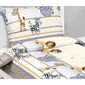 Bellatex Pościel dziecięca bawełniana JuniorSafari beżowa, 140 x 200, 70 x 90 cm