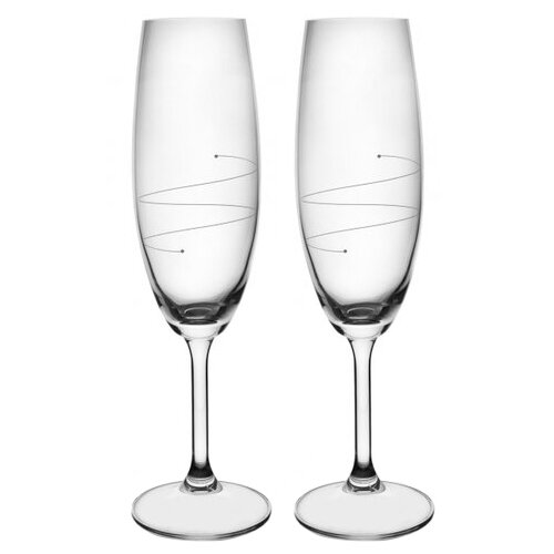 Orion Набір келихів для шампанського з 2 предметів Хвиля, 0,22 л