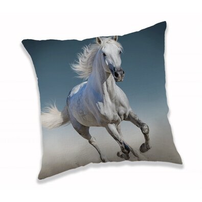 Vzglavnik White horse, 40 x 40 cm