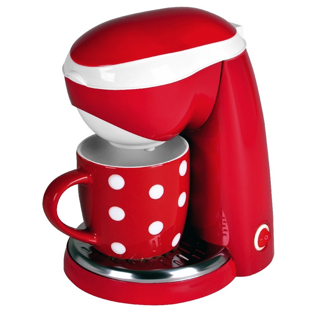 Kalorik CM 1015 RWD Kávovar s keramickým hrnčekom Red Dots, 250 ml