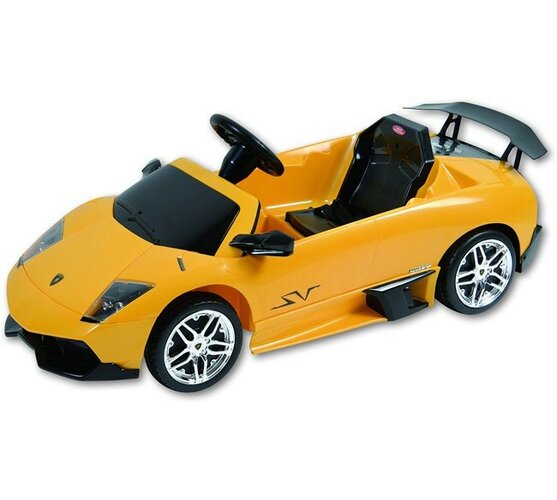 Elektrické autíčko Lamborghini Murcielago, Buddy Toys , žlutá
