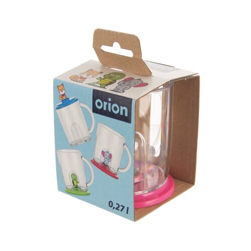 Orion UH gyerek pohár elefánt, tritán, 0,27 l