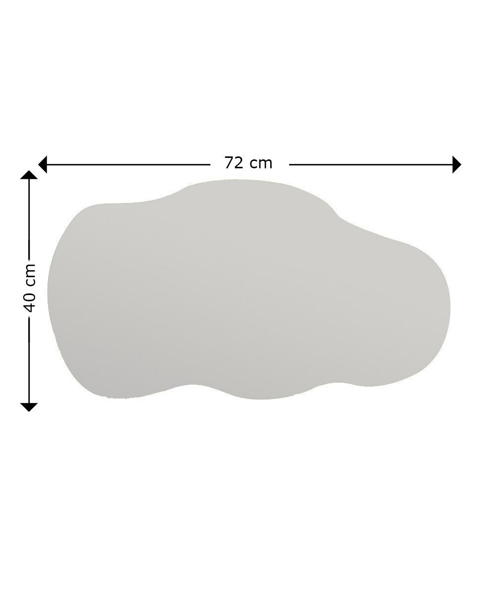 Zrkadlo Baby Black 40 x 72 cm