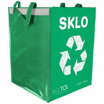 Sixtol Vrečka za ločeno zbiranje odpadkov SORTEASY GLASS, 36 l