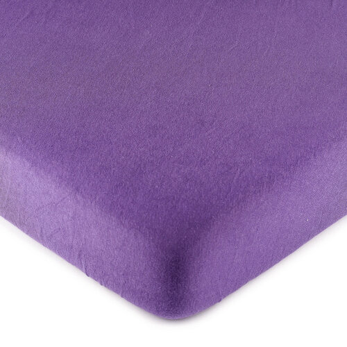 Cearşaf de pat 4Home jersey, violet, 90 x 200 cm