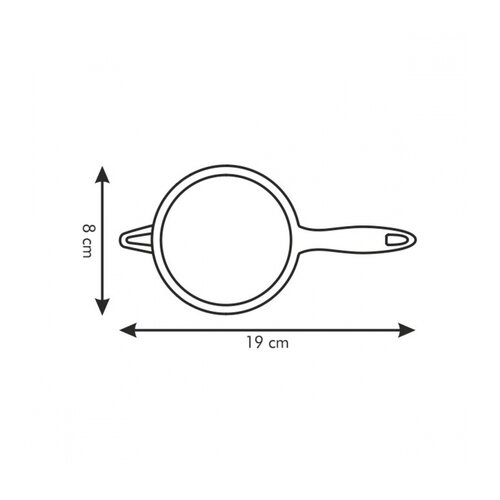 Tescoma Edelstahl-Sieb PRESTO, 8 cm