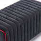 Taburet Mabel Pouf negru