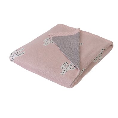 Дитячий плед Pattern рожевий, 80 x 100 см