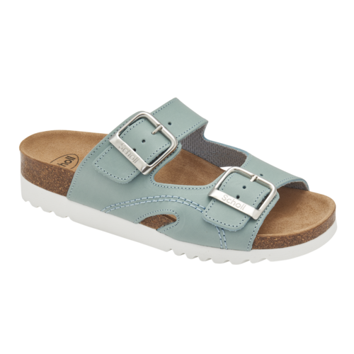 Scholl Moldava Wedge AD papucs, kék, méret 41