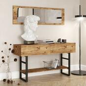 Beistelltisch mit Spiegel Mia Atlantic Pine