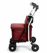 Carlett Senior Comfort nákupná taška na kolieskach 36 l, rubínová